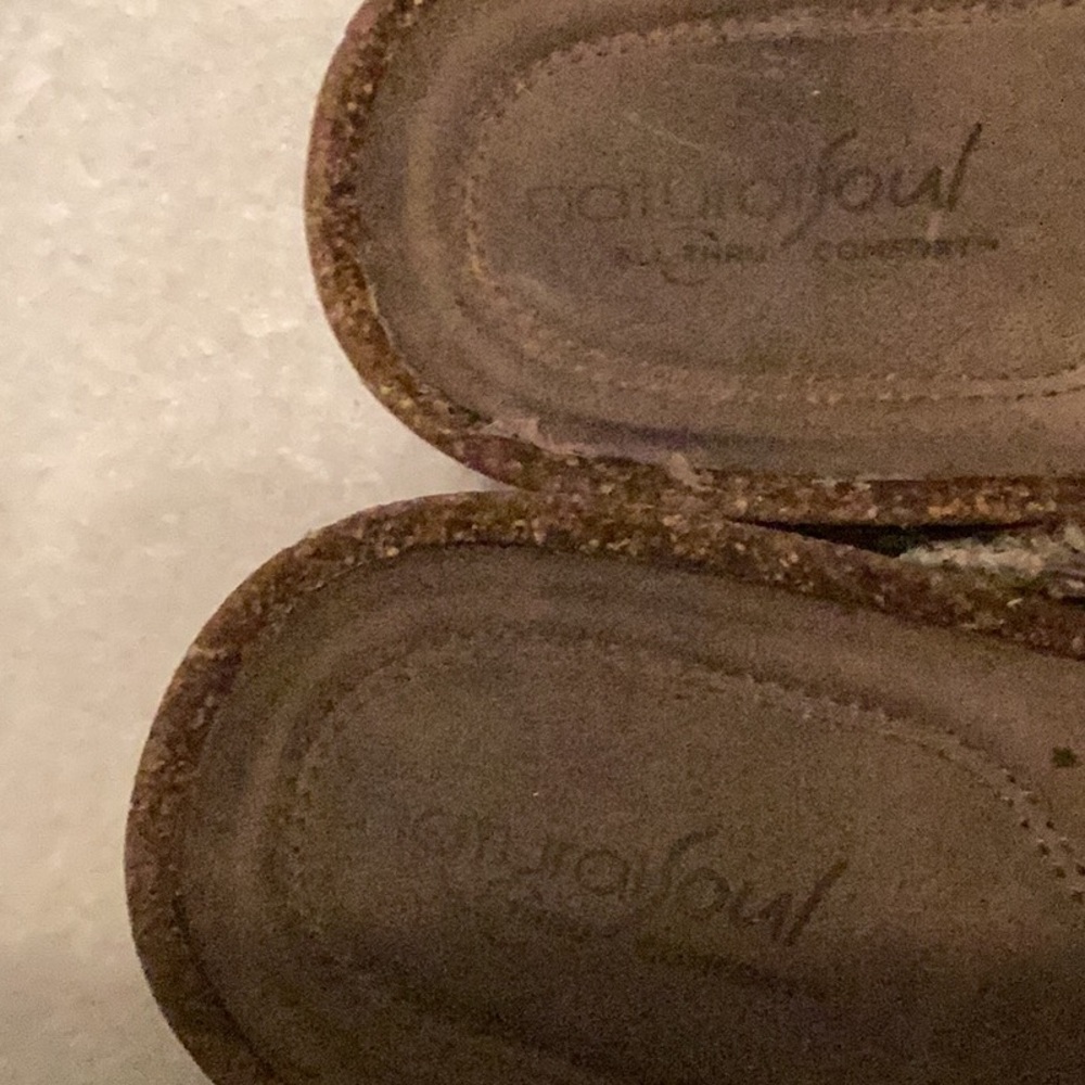 Snakeskin Patterned Slide Sandals - Picture 14 of 14